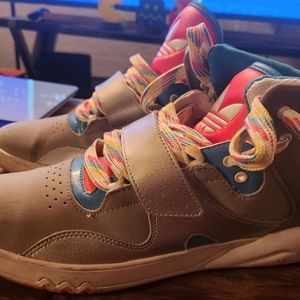 Adidas roadhouse gray blue orange white